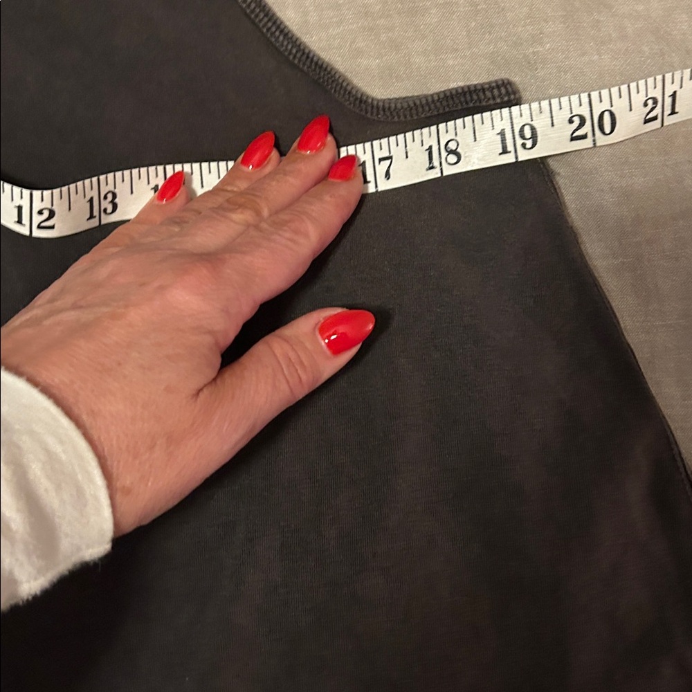 Free People charcoal wide-leg pocket jumpsuit - Picture 10 of 12